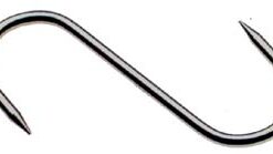 Gancio a S INOX 180x8 mm portata kg 100